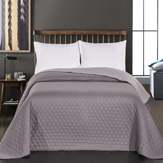 King Size Pinsonic copriletto reversibile solido copriletto