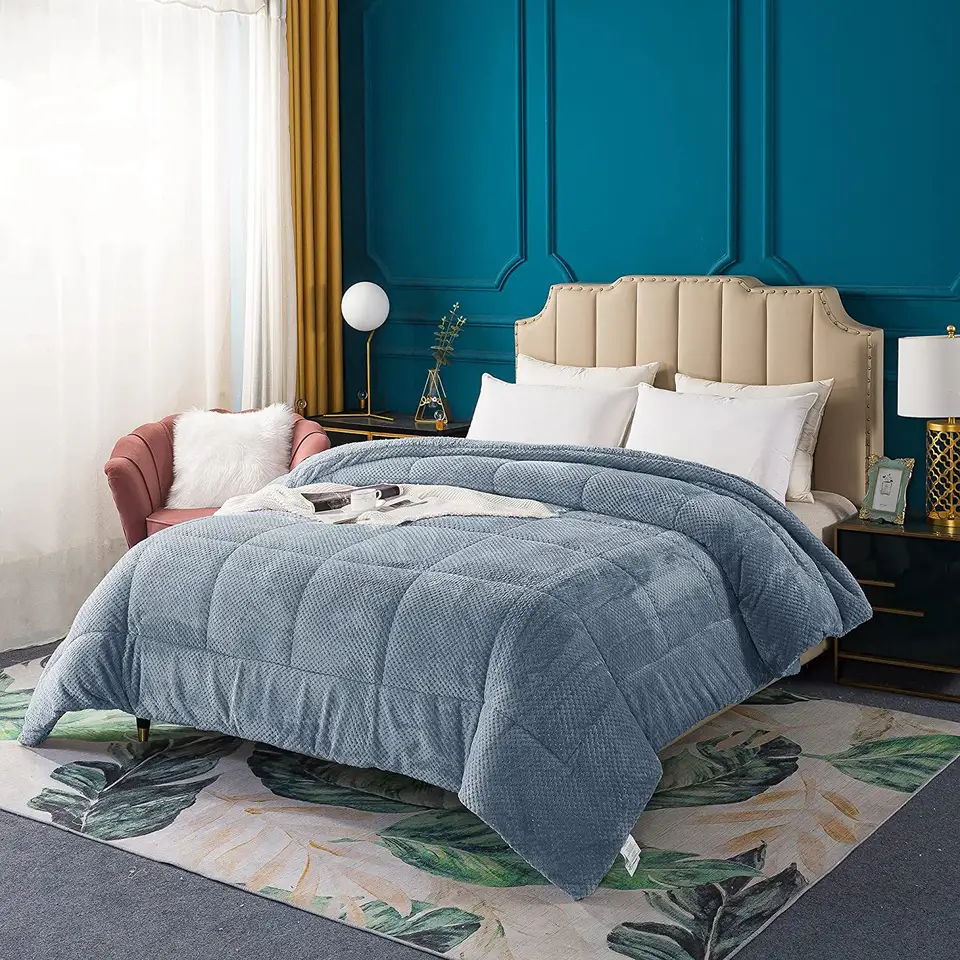 Come lavare e asciugare una coperta di flanella in microfibra più grande?
